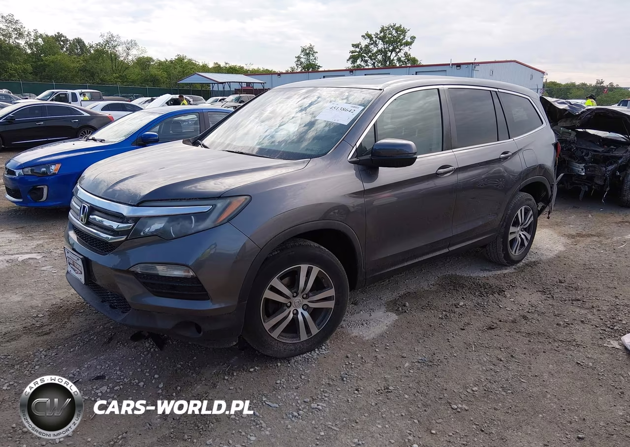 2017 Honda Pilot Ex-L VIN:5FNYF6H59HB004145 - 2