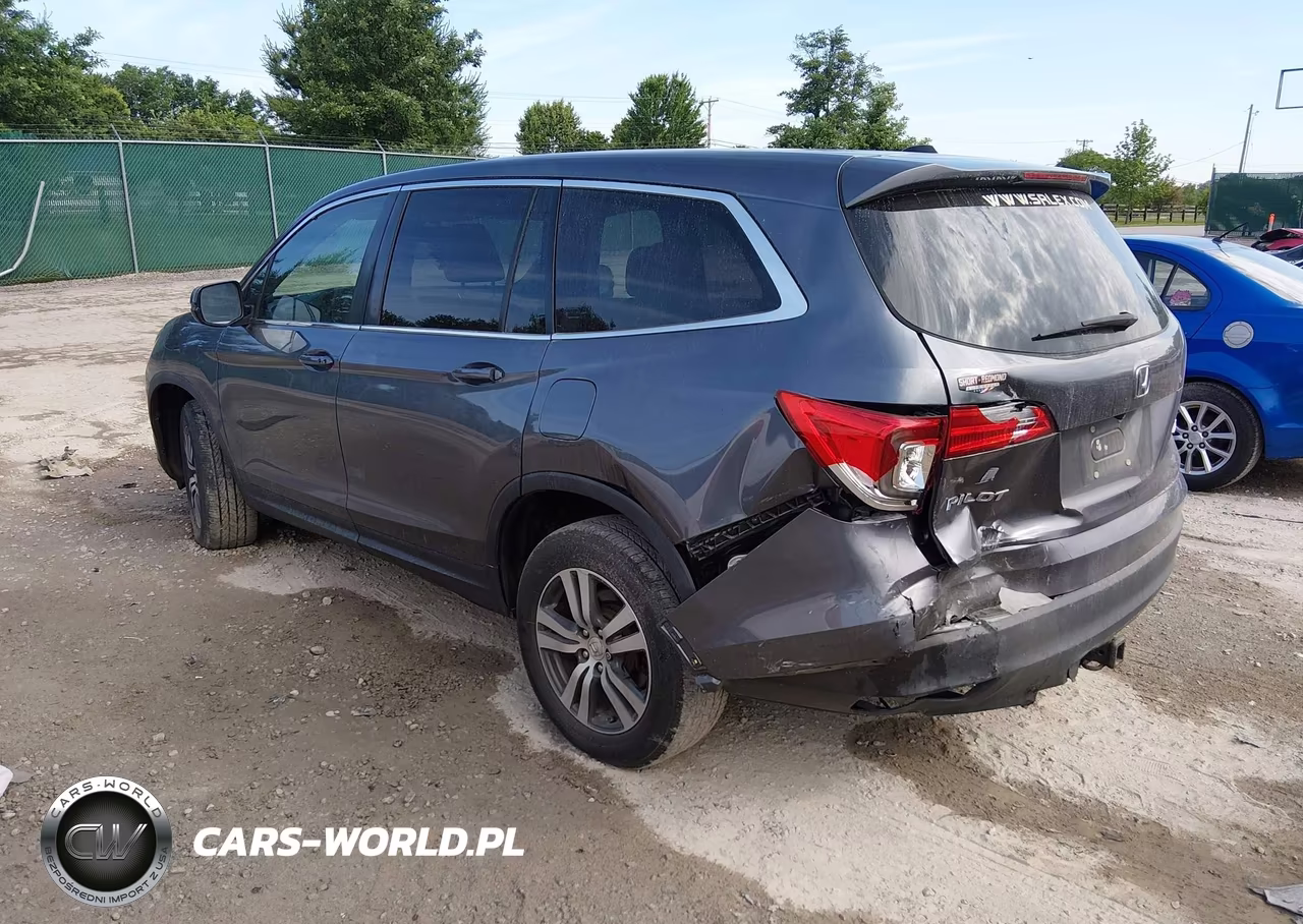 2017 Honda Pilot Ex-L VIN:5FNYF6H59HB004145 - 3