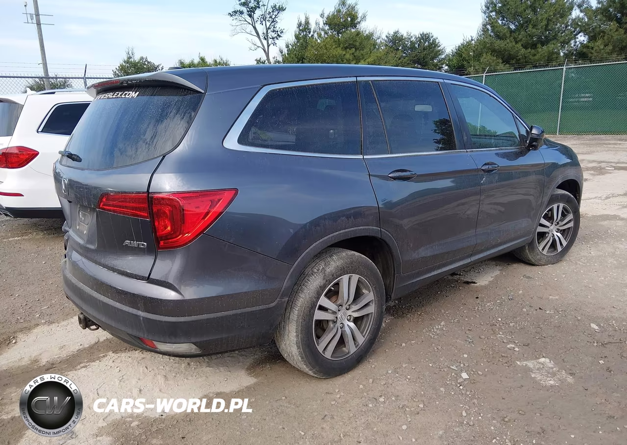 2017 Honda Pilot Ex-L VIN:5FNYF6H59HB004145 - 4