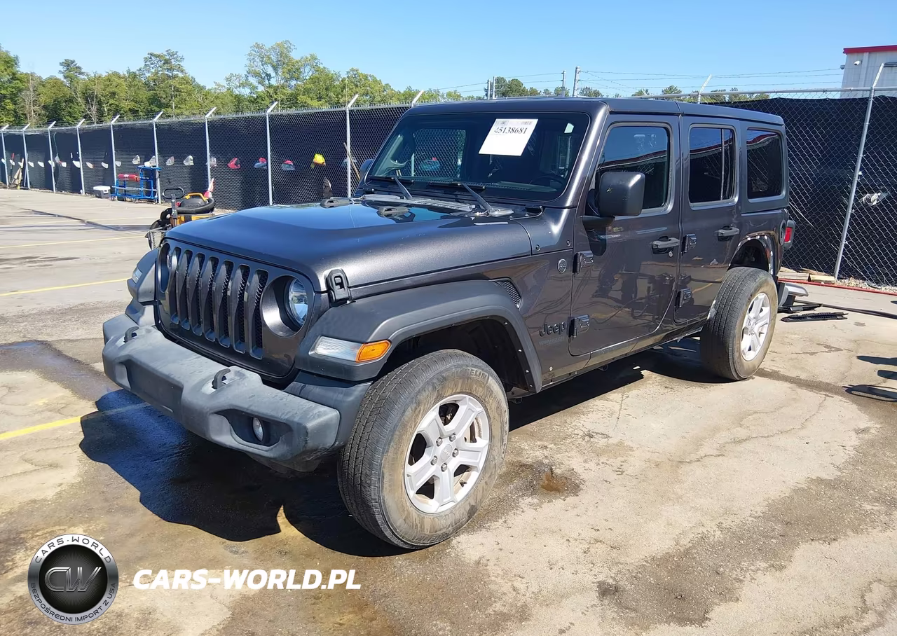 2022 Jeep Wrangler Unlimited Sport S 4X4 VIN:1C4HJXDG8NW152273 - 2