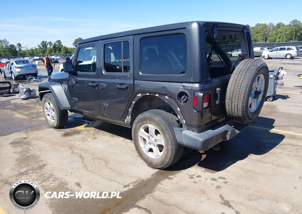 2022 Jeep Wrangler Unlimited Sport S 4X4 VIN:1C4HJXDG8NW152273 - 3