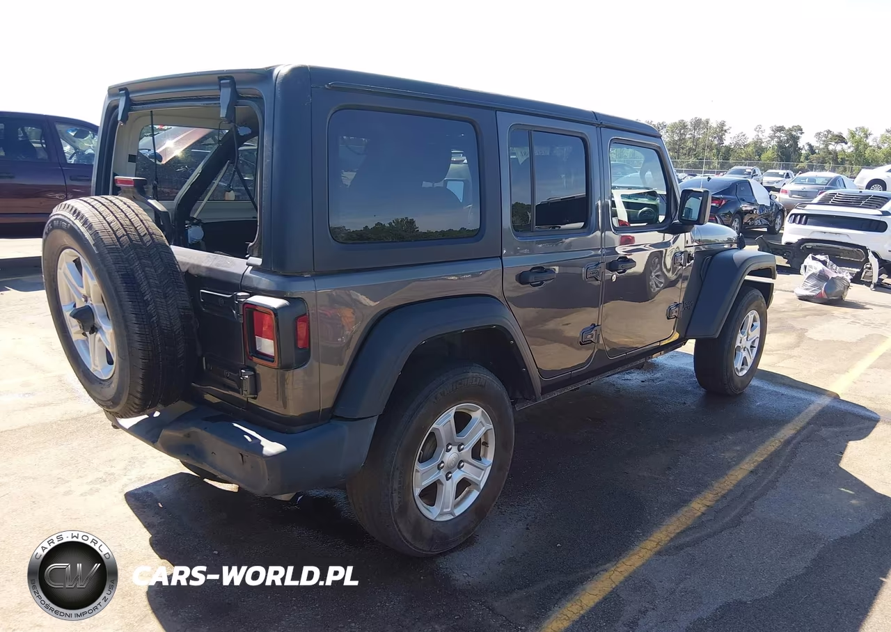 2022 Jeep Wrangler Unlimited Sport S 4X4 VIN:1C4HJXDG8NW152273 - 4