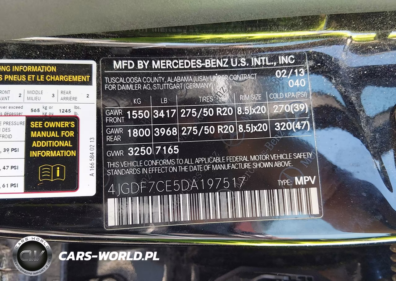 2013 Mercedes-Benz Gl 450 4Matic VIN:4JGDF7CE5DA197517 - 9