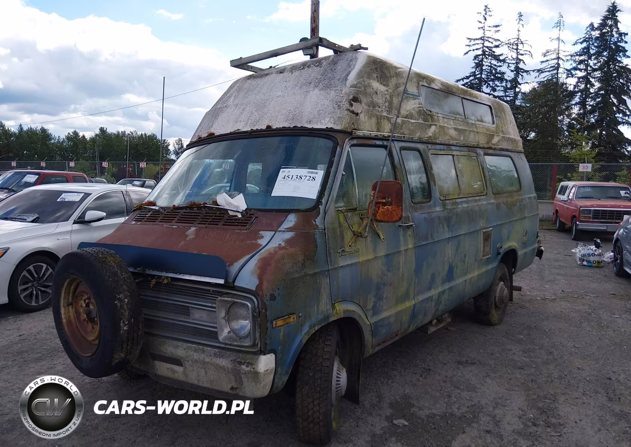 1977 Dodge Van Tr VIN:B35BE7K103404 - 2