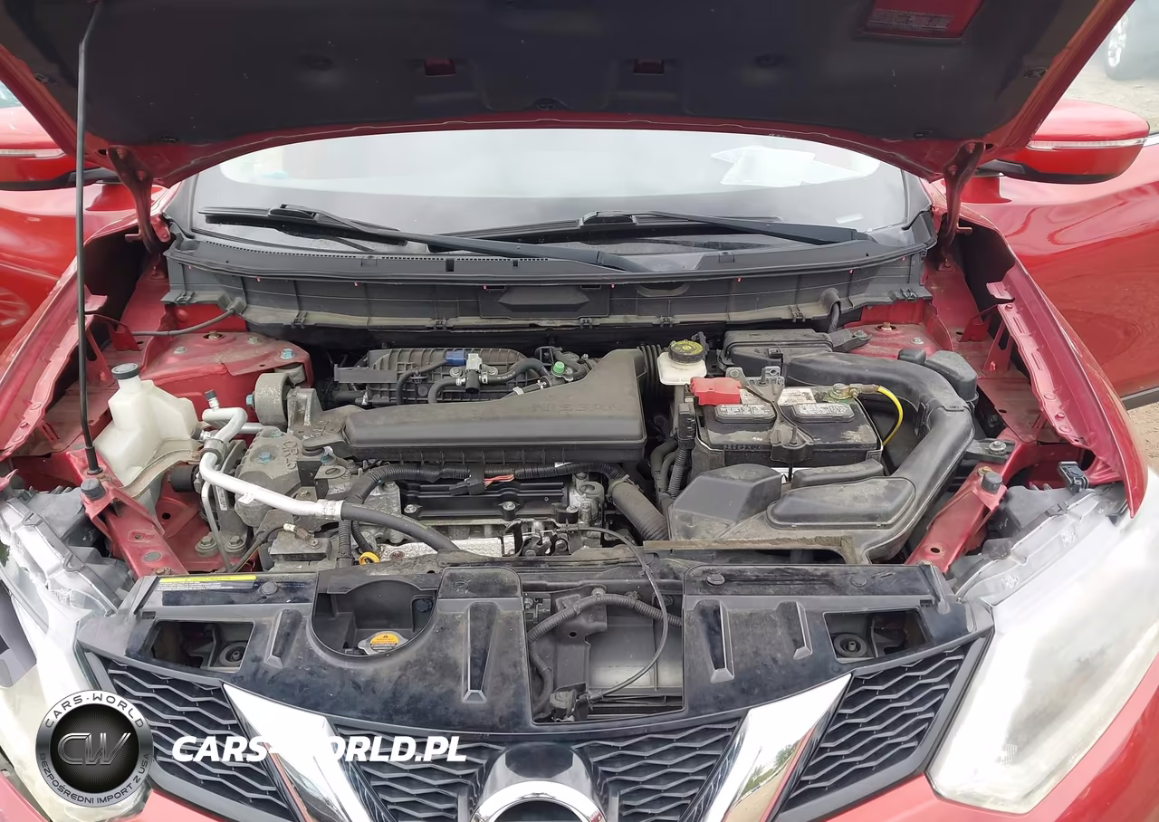 2015 Nissan Rogue Sv VIN:KNMAT2MVXFP558161 - 10
