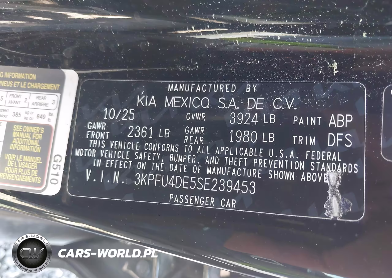 2025 Kia K4 Ex VIN:3KPFU4DE5SE239453 - 9