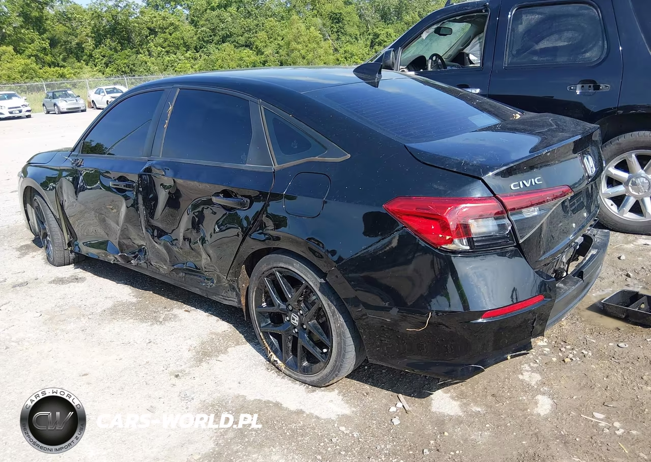 2022 Honda Civic Sport VIN:2HGFE2F55NH602018 - 3