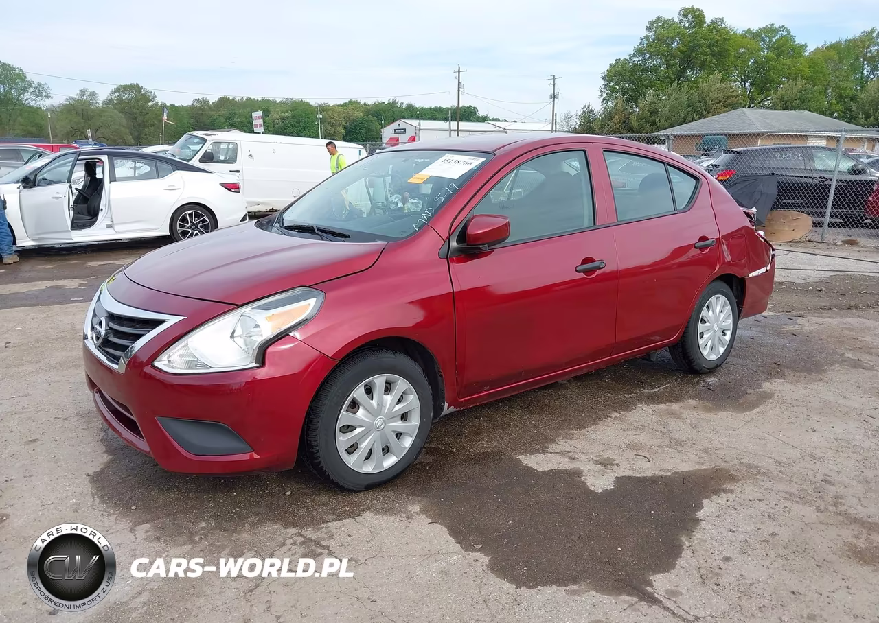 2016 Nissan Versa 1.6 S+ VIN:3N1CN7AP5GL827804 - 2