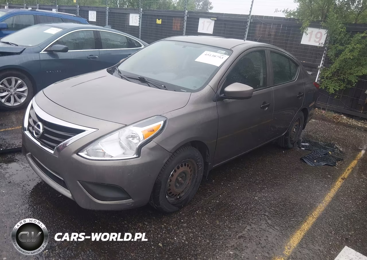 2016 Nissan Versa 1.6 S+ VIN:3N1CN7AP7GL835953 - 2