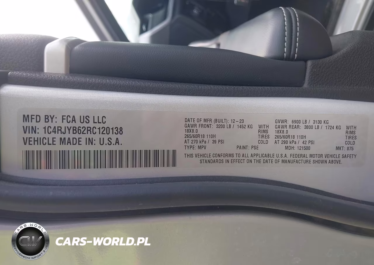 2024 Jeep Grand Cherokee 4Xe VIN:1C4RJYB62RC120138 - 9