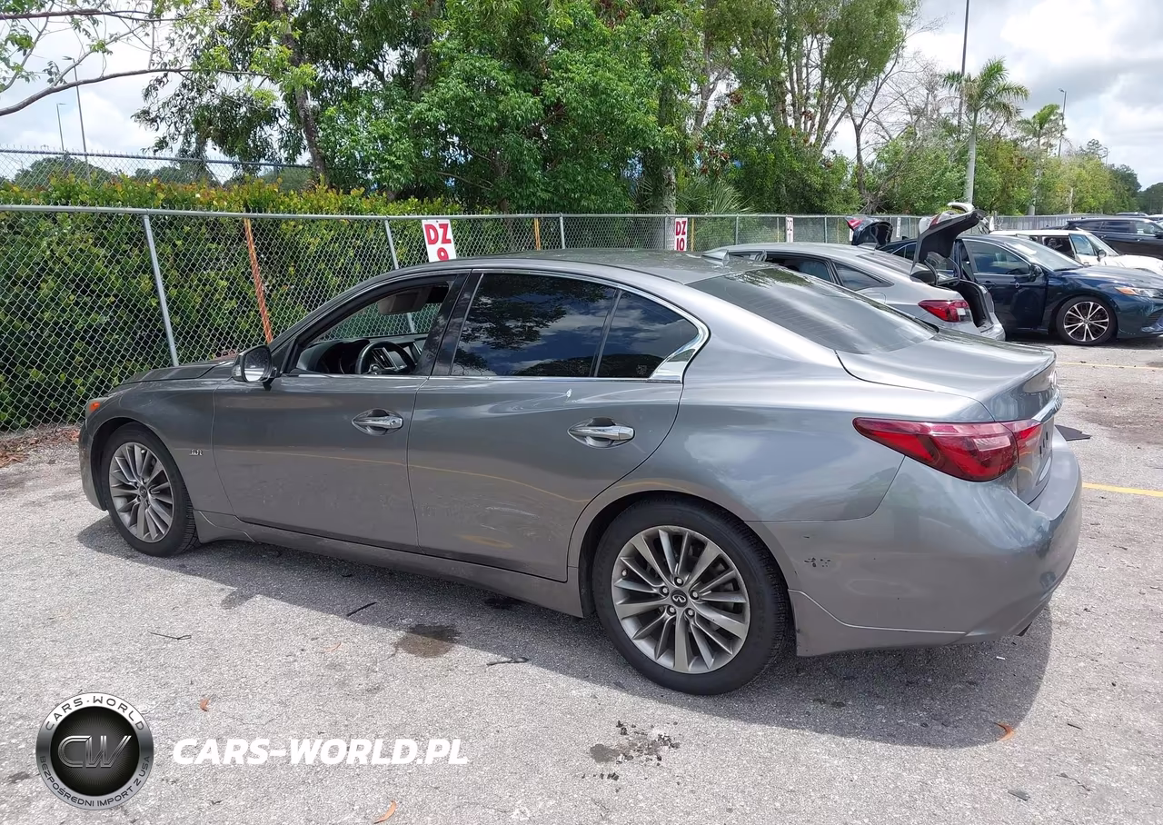 2018 Infiniti Q50 3.0T Luxe VIN:JN1EV7AP8JM360707 - 3