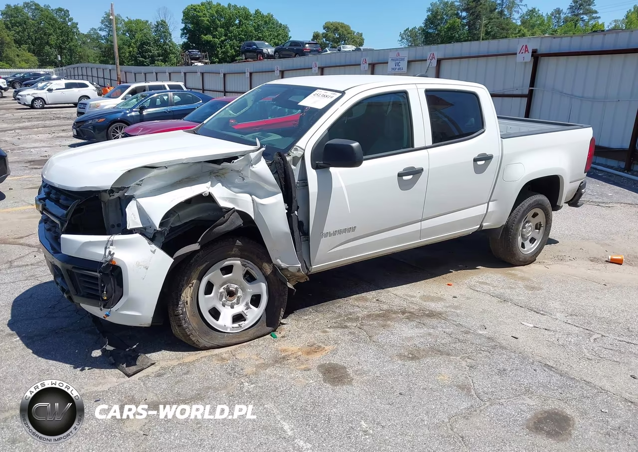 2022 Chevrolet Colorado 2Wd Short Box Wt VIN:1GCGSBEA2N1332304 - 2