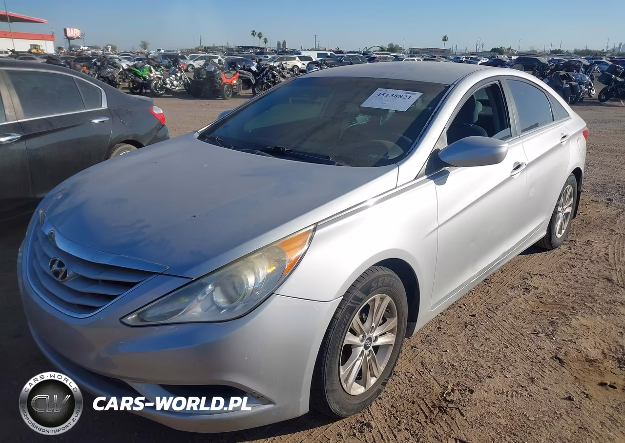 2012 Hyundai Sonata Gls VIN:5NPEB4AC6CH492525 - 2