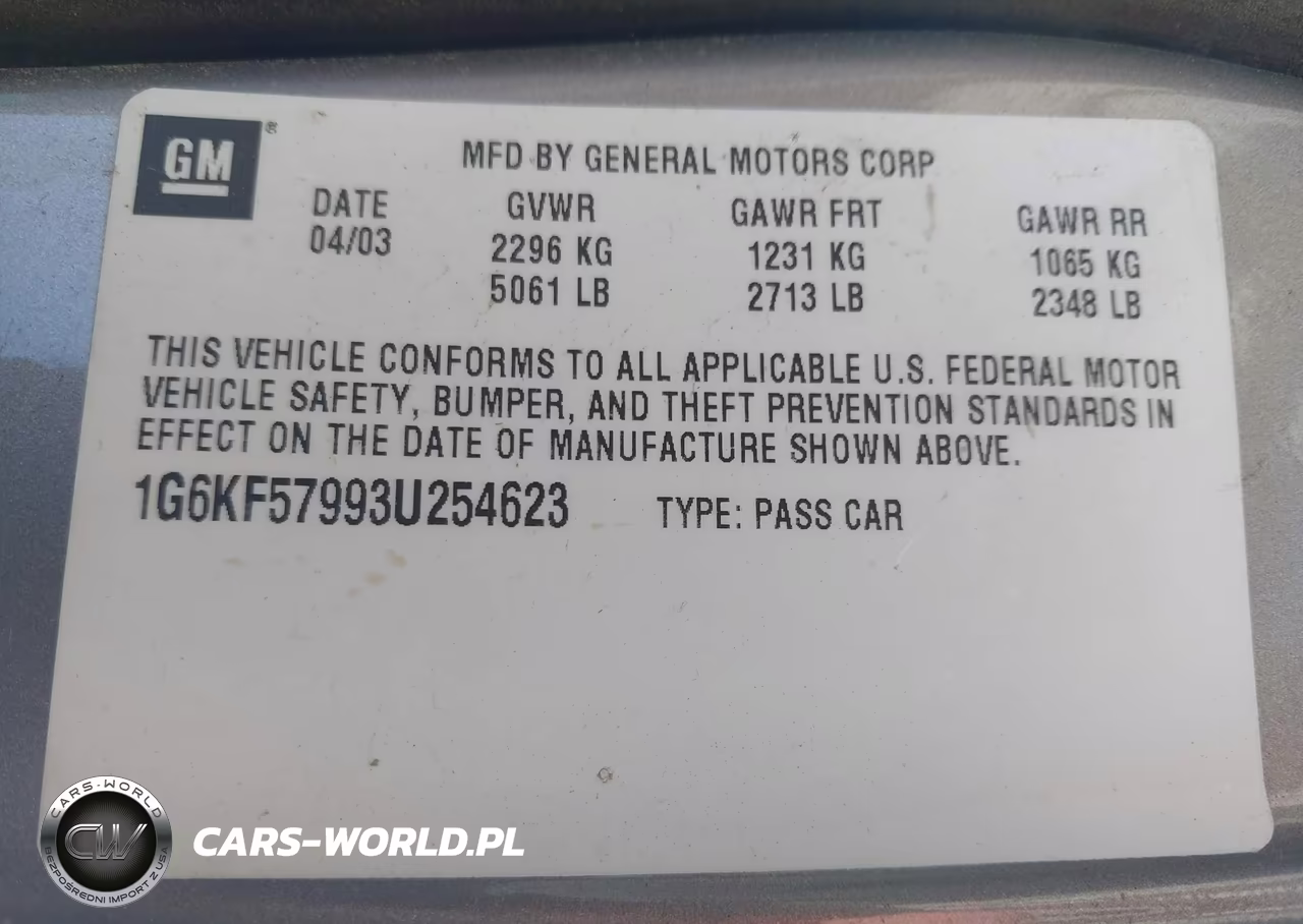 2003 Cadillac Deville Dts VIN:1G6KF57993U254623 - 9
