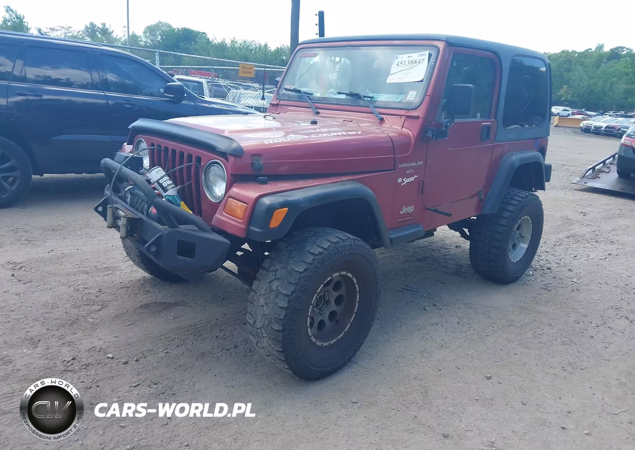 1998 Jeep Wrangler Sport VIN:1J4FY19S9WP776988 - 2
