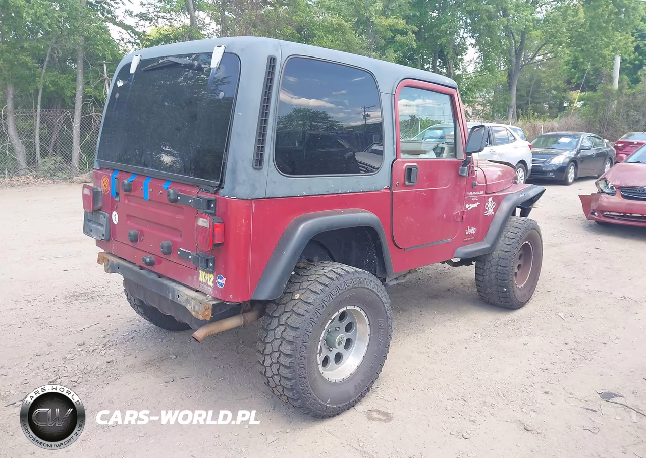 1998 Jeep Wrangler Sport VIN:1J4FY19S9WP776988 - 4