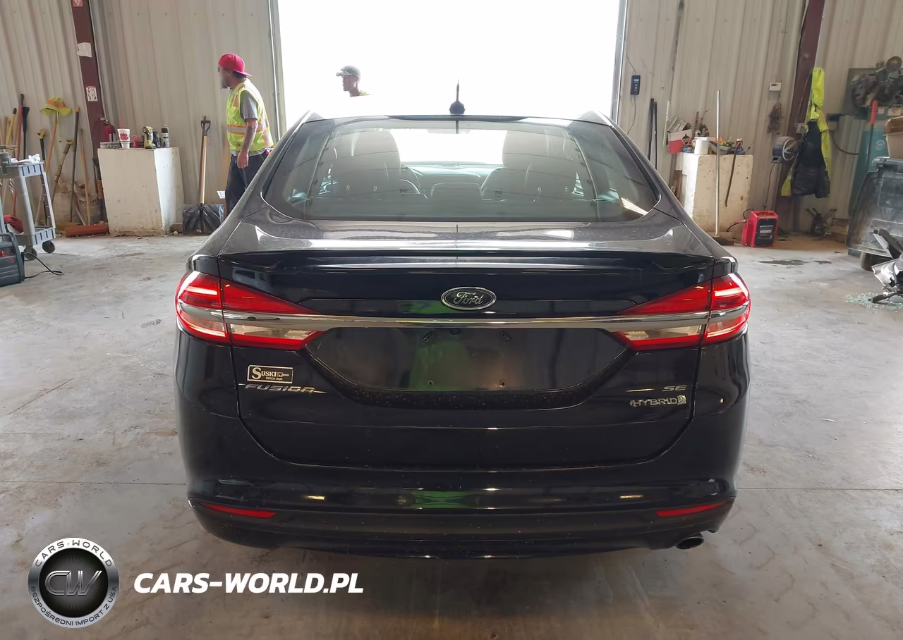 2018 Ford Fusion Hybrid Se VIN:3FA6P0LU9JR137627 - 16