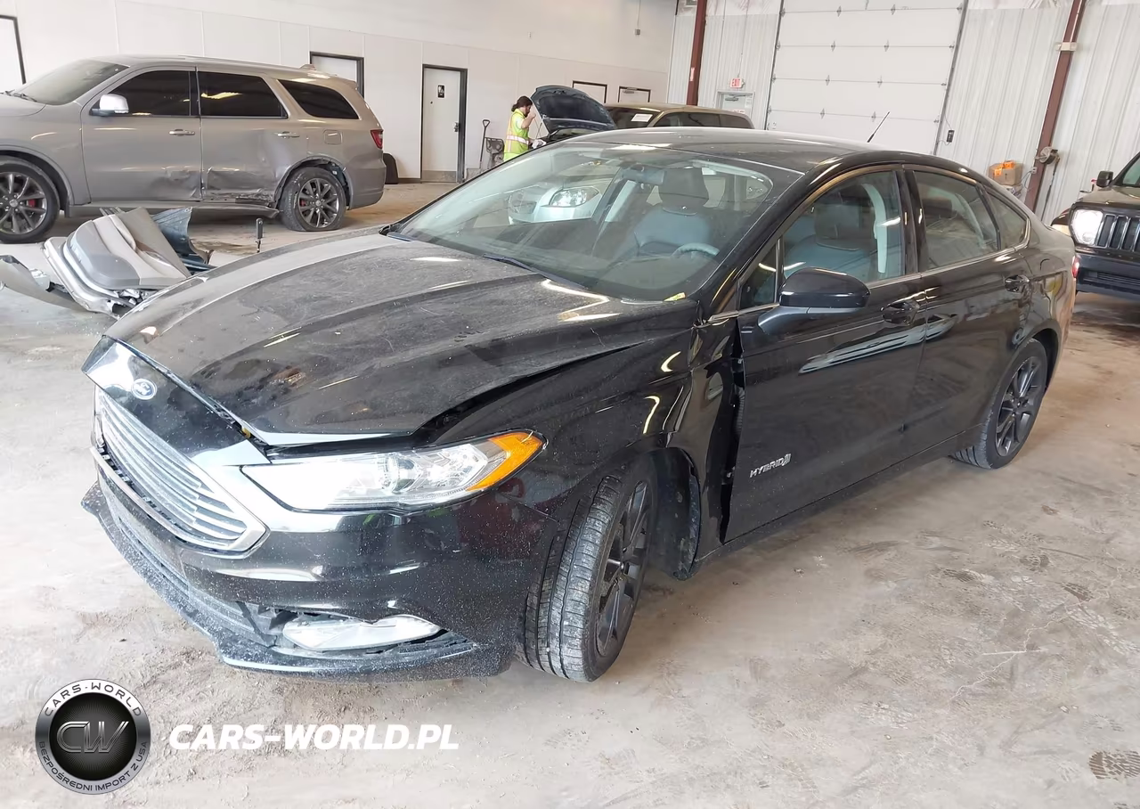 2018 Ford Fusion Hybrid Se VIN:3FA6P0LU9JR137627 - 2