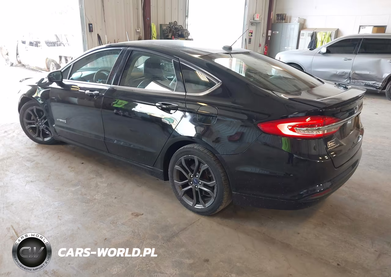 2018 Ford Fusion Hybrid Se VIN:3FA6P0LU9JR137627 - 3
