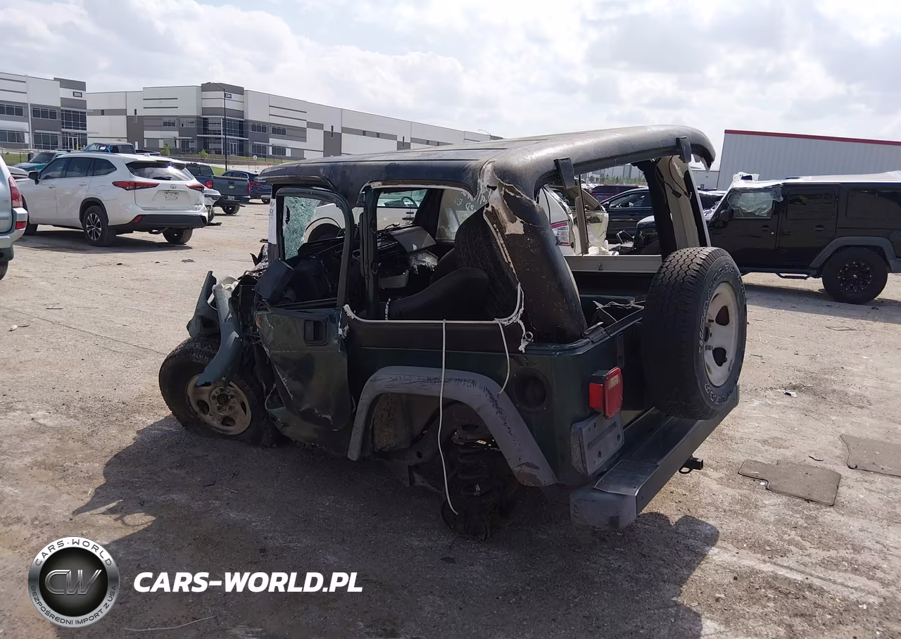 1999 Jeep Wrangler Se VIN:1J4FY29PXXP455240 - 3