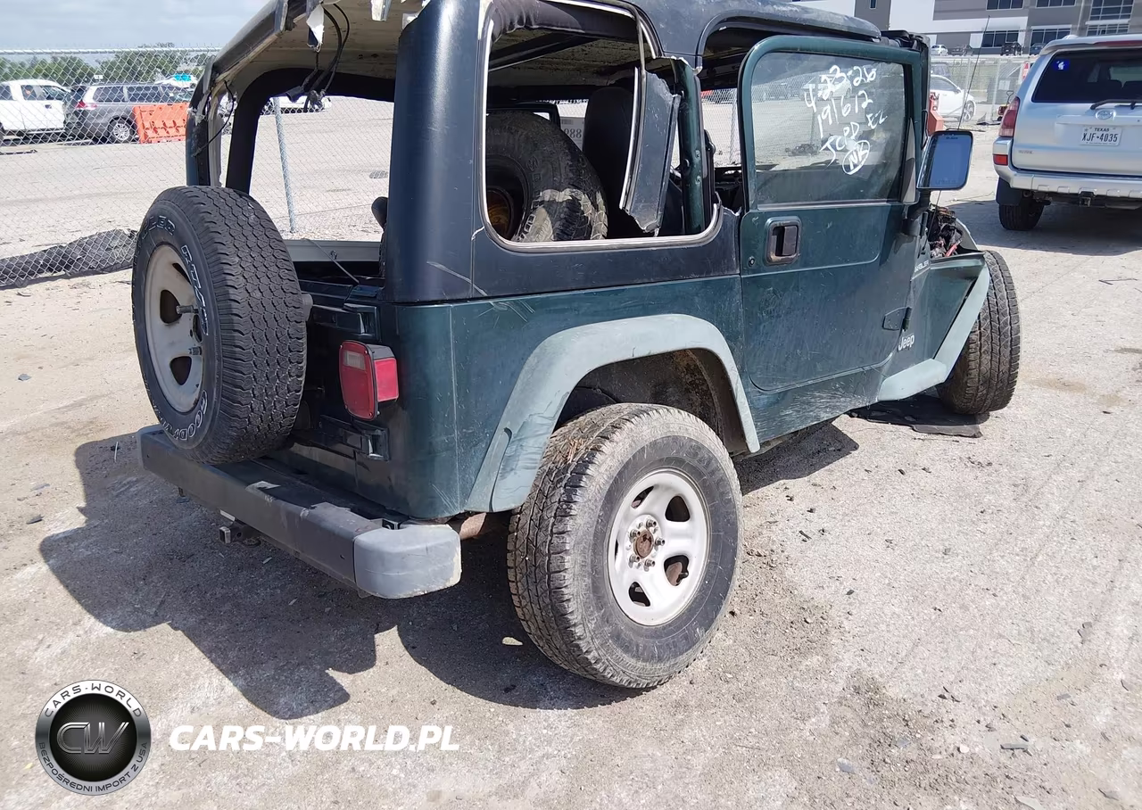1999 Jeep Wrangler Se VIN:1J4FY29PXXP455240 - 4