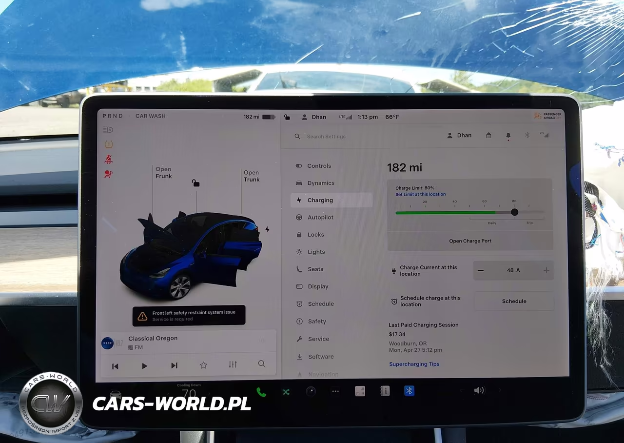 2020 Tesla Model Y Long Range Dual Motor All-Wheel Drive VIN:5YJYGDEE7LF009083 - 18