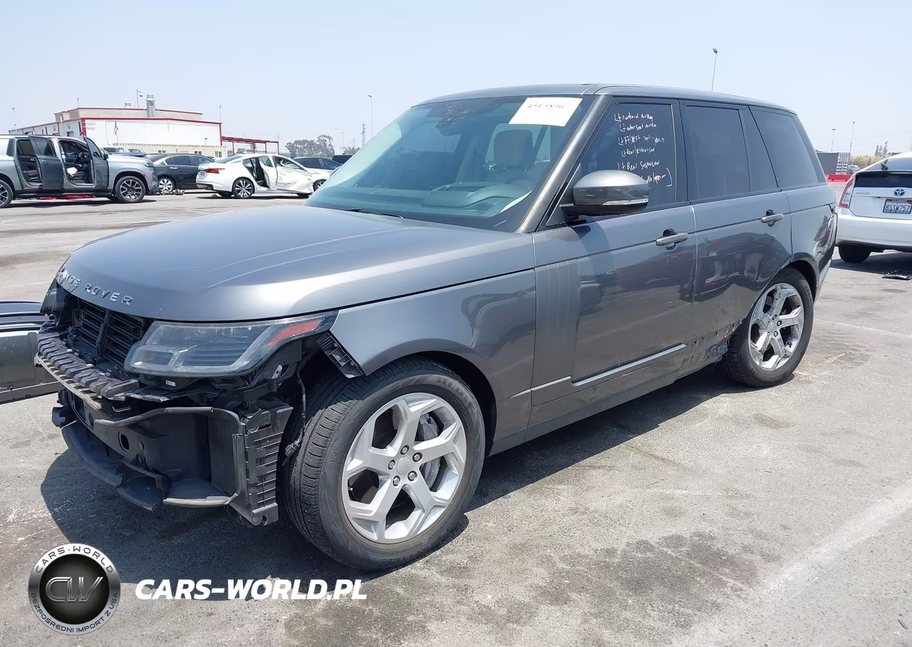 2018 Land Rover Range Rover 3.0L V6 Supercharged Hse VIN:SALGS2SVXJA394348 - 2