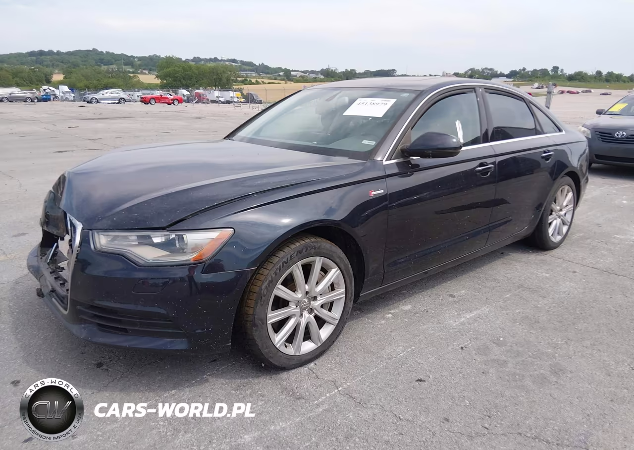 2013 Audi A6 3.0T Premium VIN:WAUGGAFCXDN033174 - 2