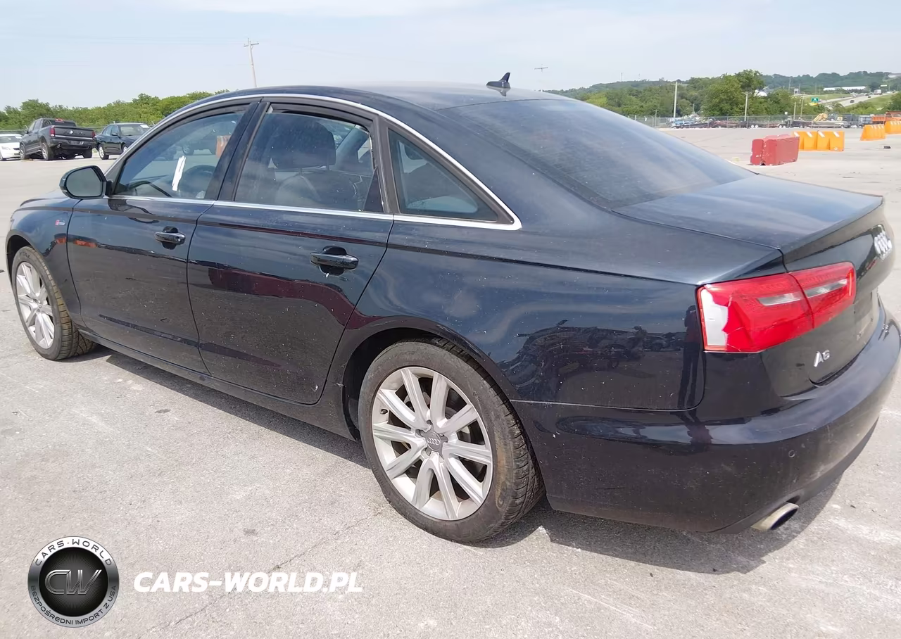 2013 Audi A6 3.0T Premium VIN:WAUGGAFCXDN033174 - 3