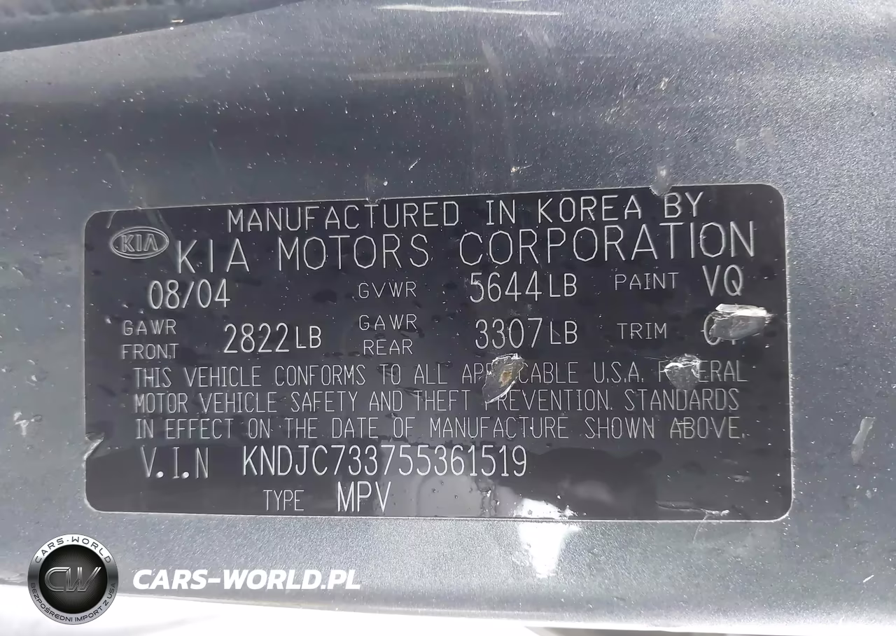 2005 Kia Sorento Ex-Lx VIN:KNDJC733755361519 - 9