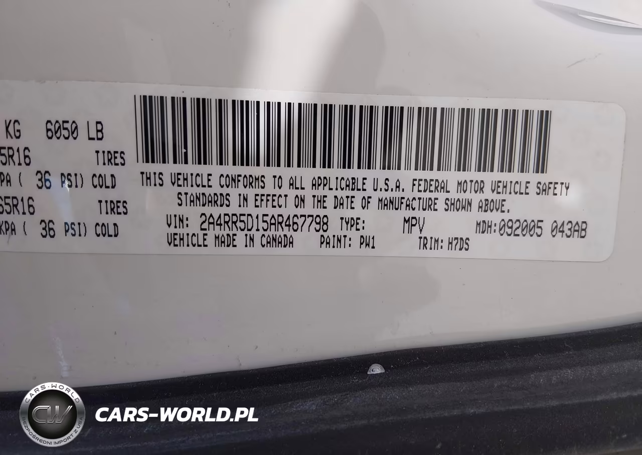 2010 Chrysler Town & Country Touring VIN:2A4RR5D15AR467798 - 9