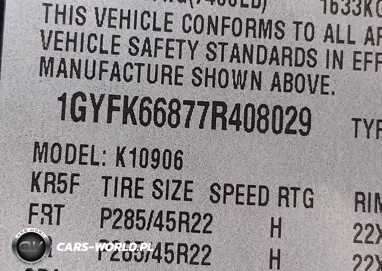 2007 Cadillac Escalade Esv Standard VIN:1GYFK66877R408029 - 9