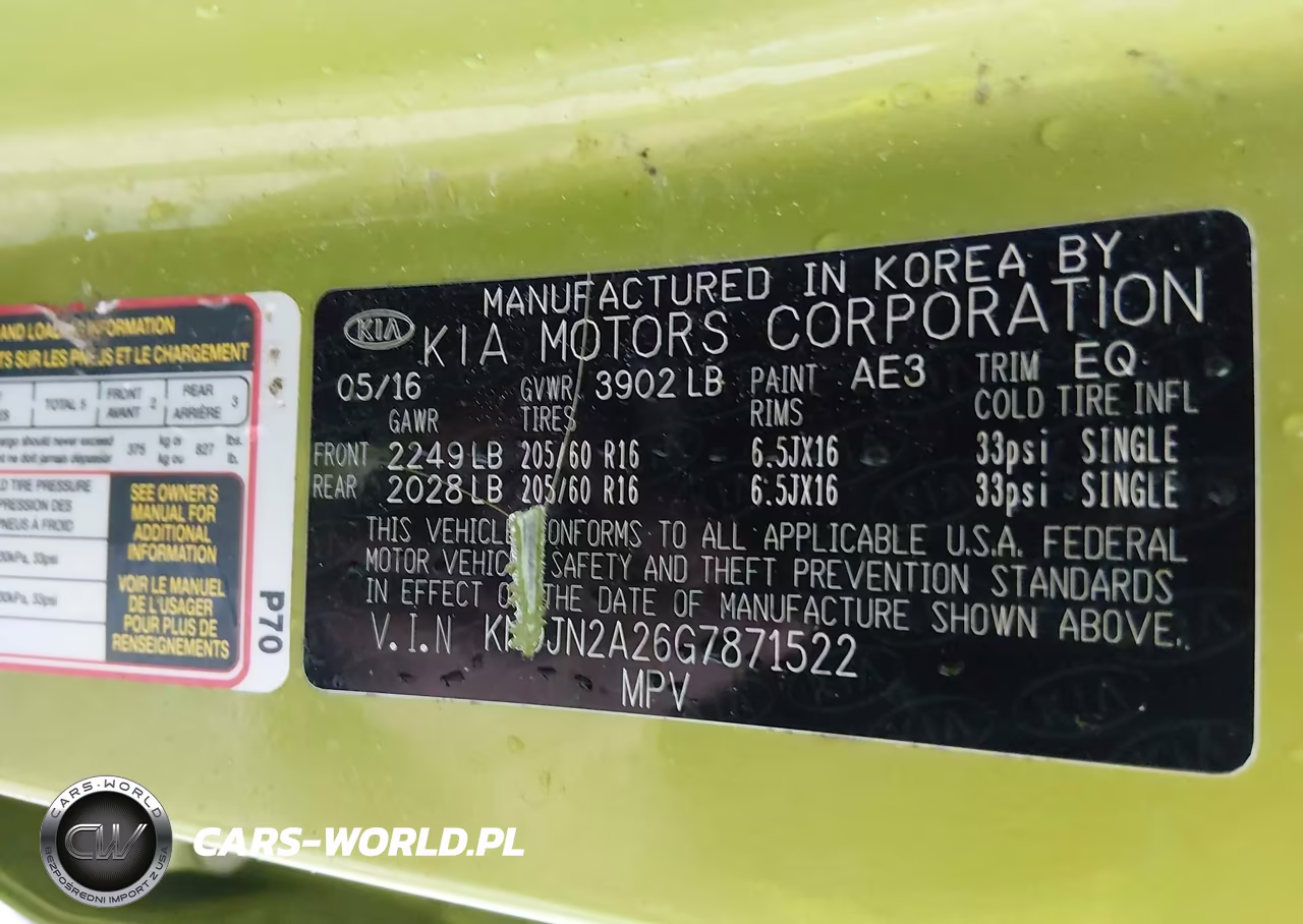 2016 Kia Soul VIN:KNDJN2A26G7871522 - 9
