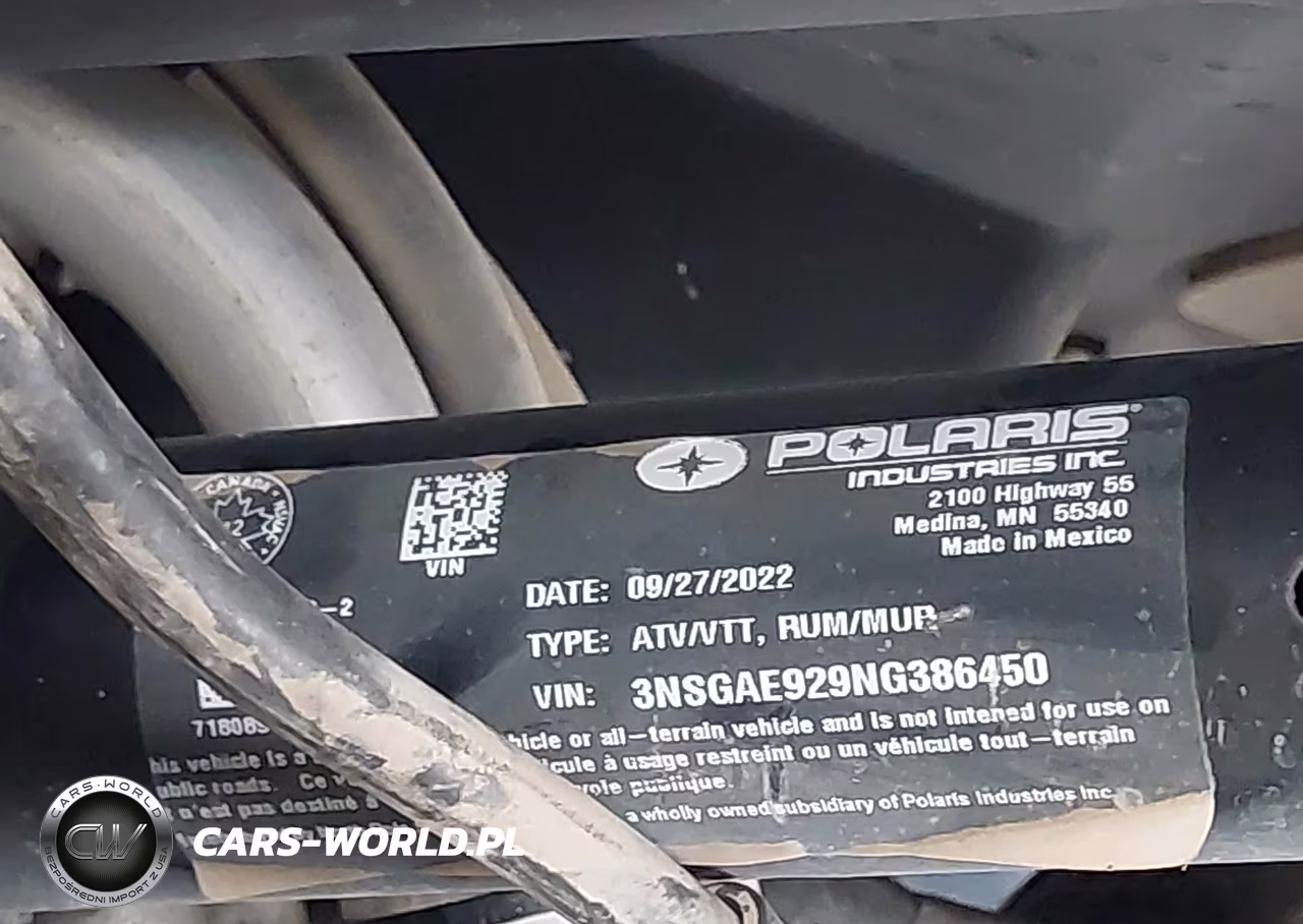 2022 Polaris Rzr Turbo R Sport VIN:3NSGAE929NG386450 - 10
