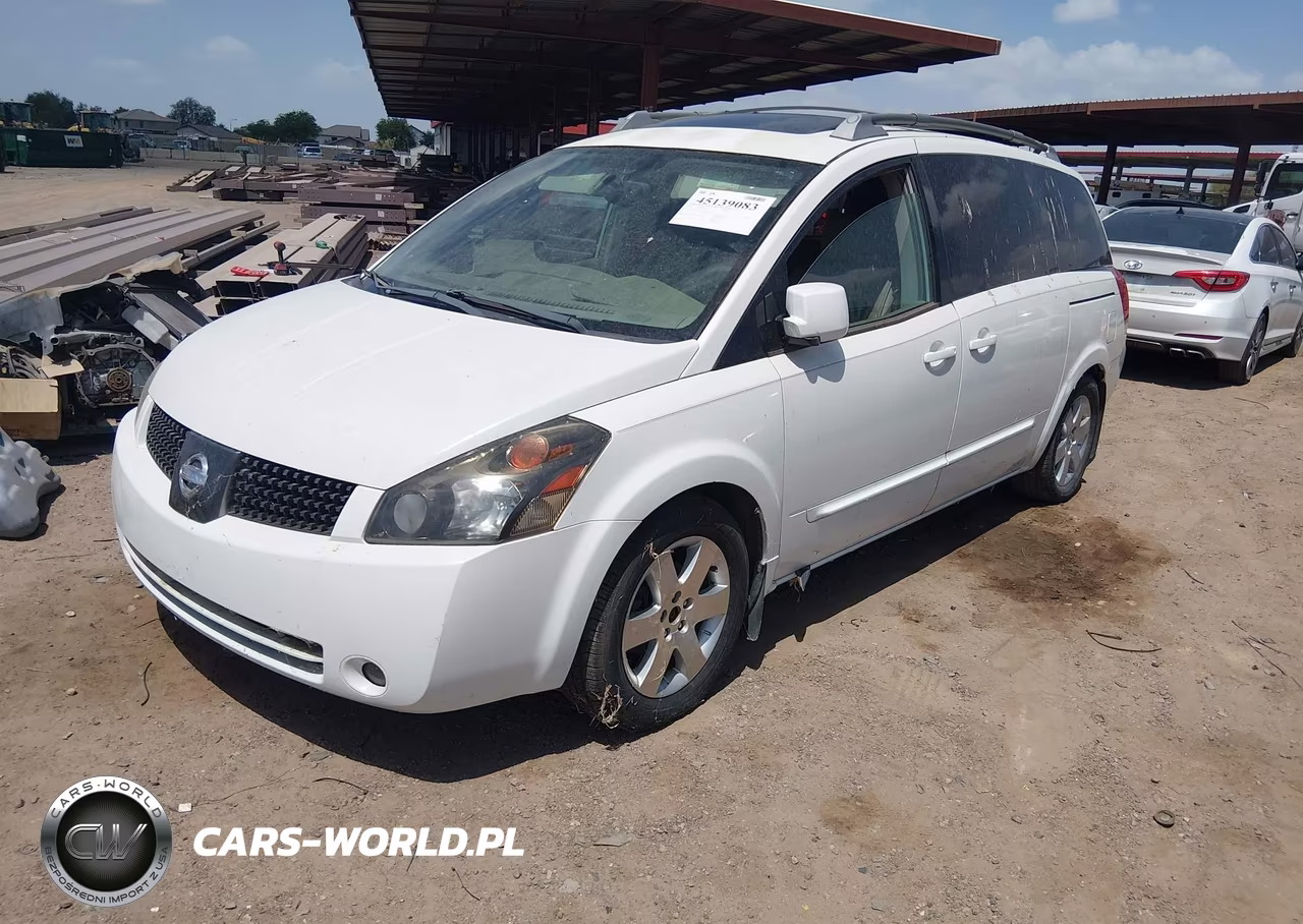 2004 Nissan Quest 3.5 Se VIN:5N1BV28U14N353090 - 2