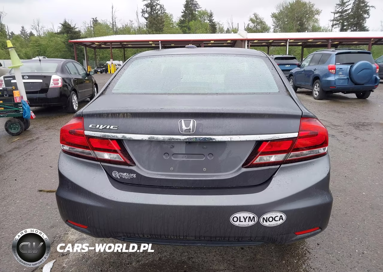 2014 Honda Civic Lx VIN:19XFB2F51EE042047 - 16