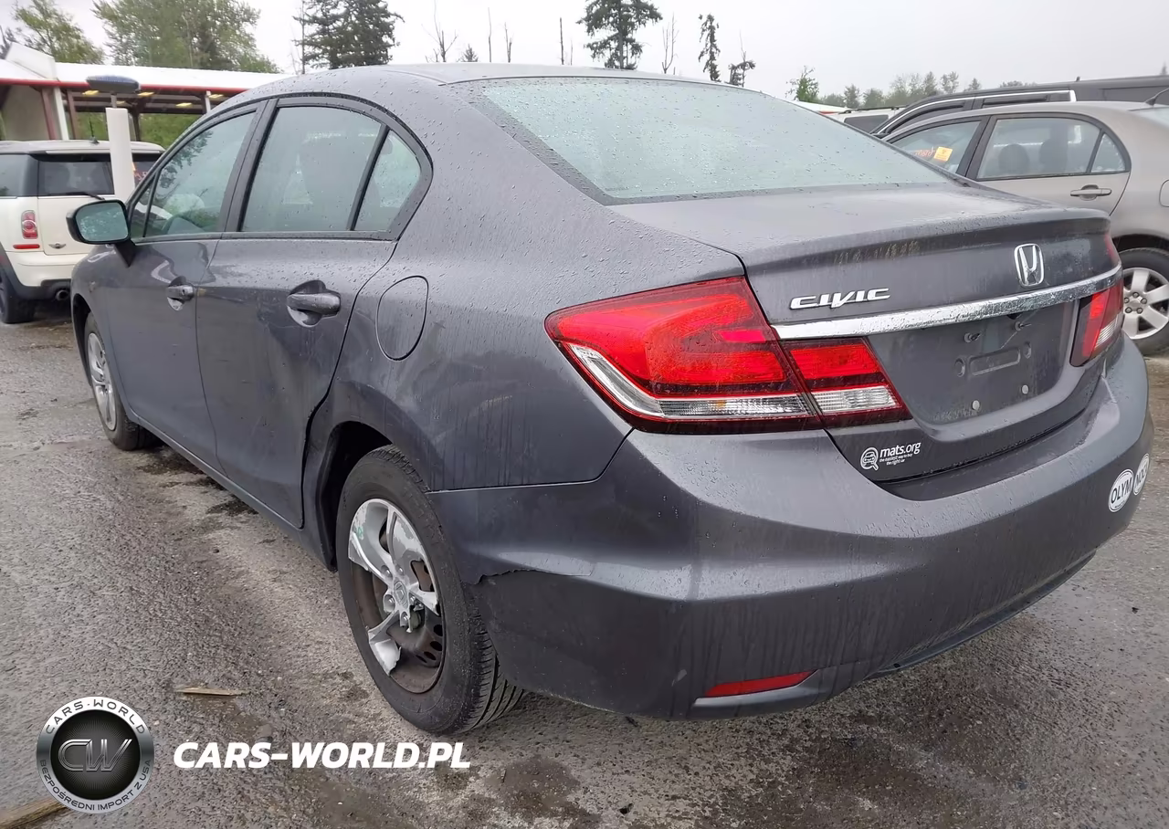 2014 Honda Civic Lx VIN:19XFB2F51EE042047 - 17