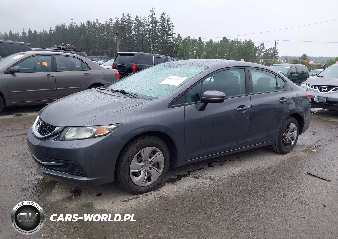 2014 Honda Civic Lx VIN:19XFB2F51EE042047 - 2