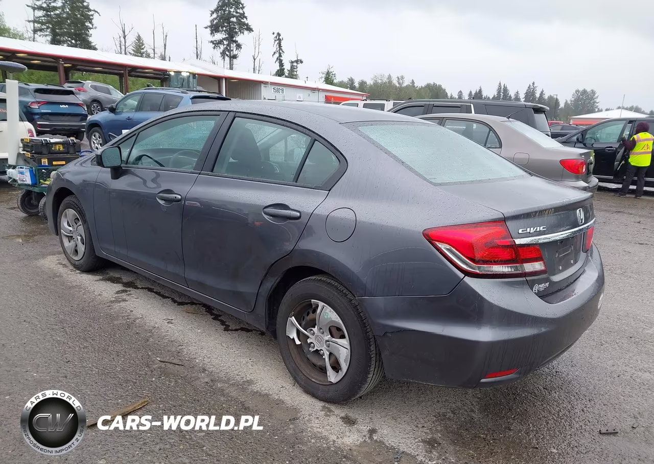 2014 Honda Civic Lx VIN:19XFB2F51EE042047 - 3