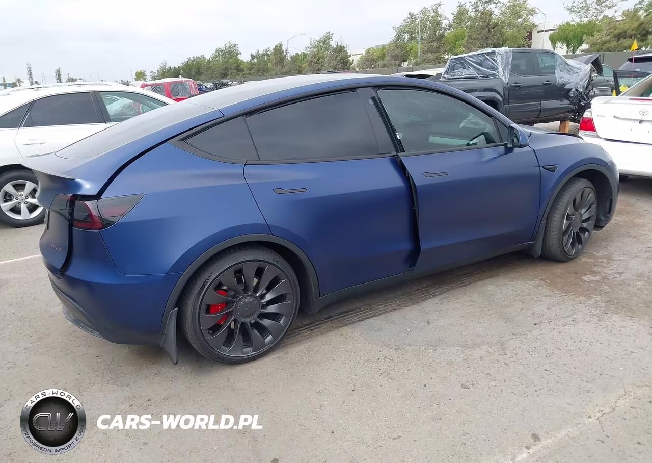 2023 Tesla Model Y Performance Dual Motor All-Wheel Drive VIN:7SAYGDEF5PF621302 - 4