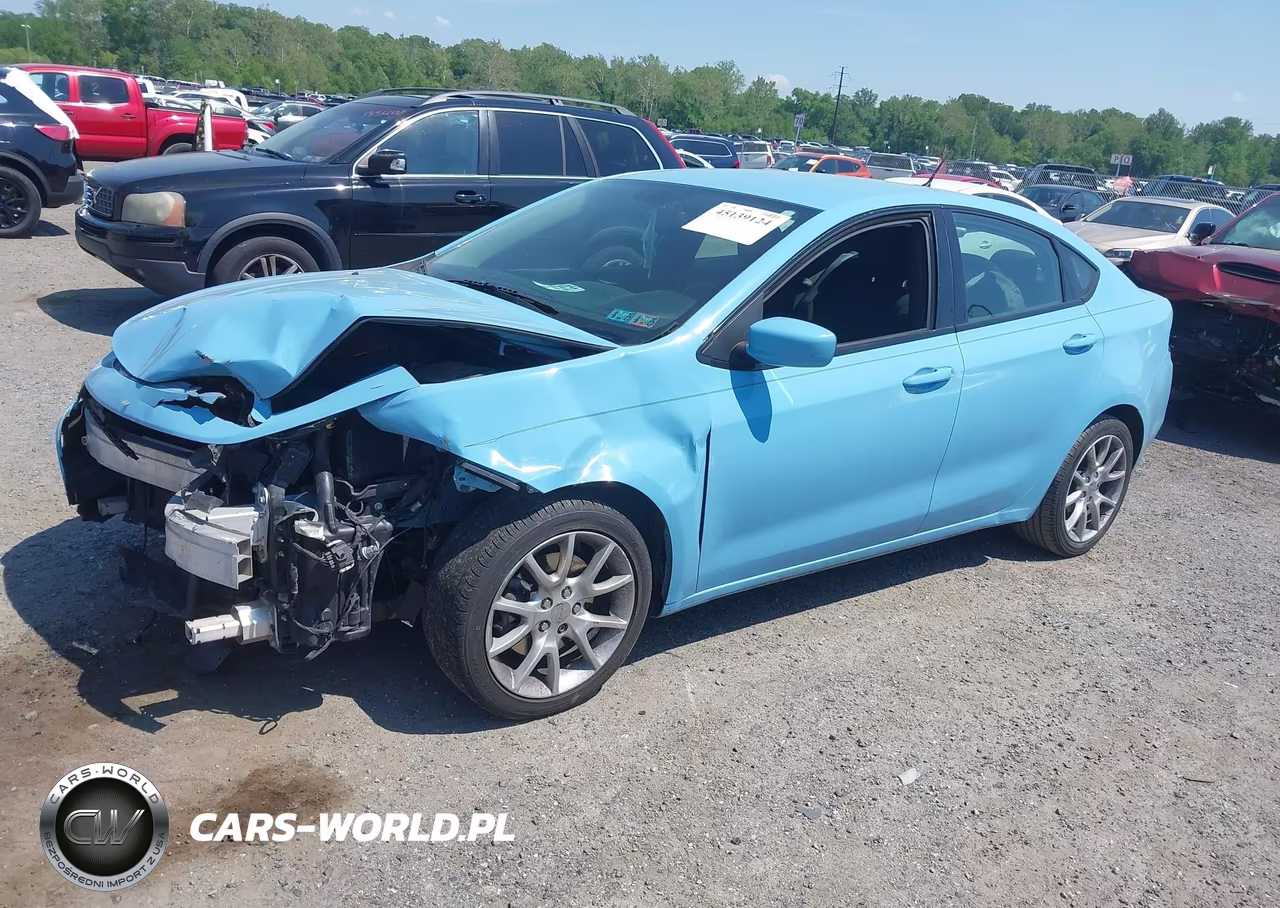 2013 Dodge Dart Sxt VIN:1C3CDFBH4DD204486 - 2
