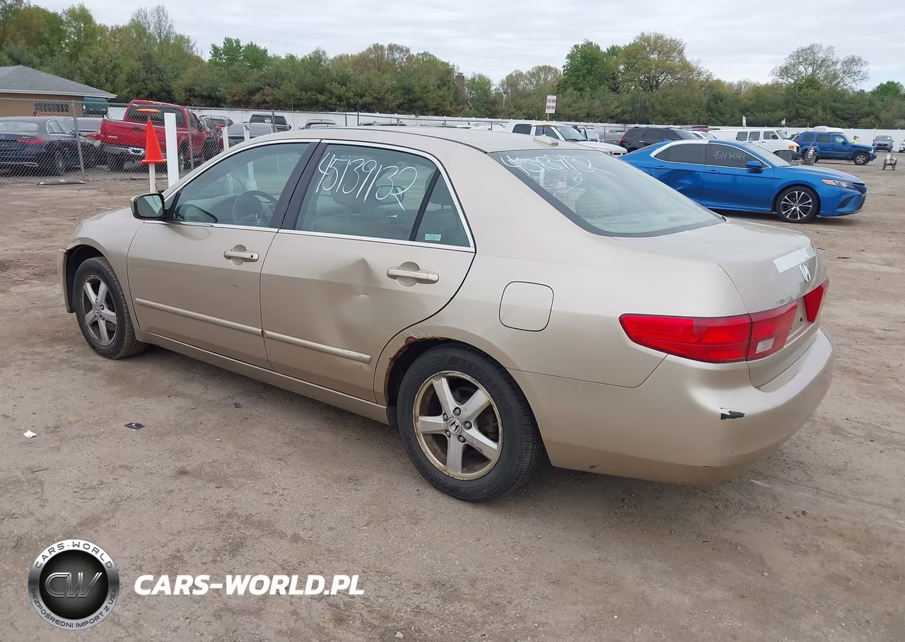 2005 Honda Accord 2.4 Ex VIN:1HGCM56875A094389 - 3