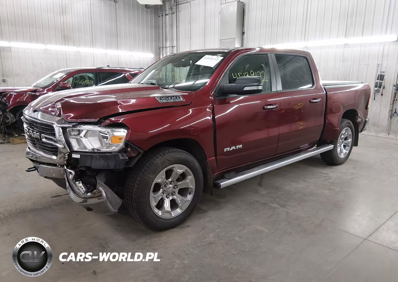 2019 Ram 1500 Big Horn-Lone Star 4X4 5'7 Box VIN:1C6SRFFT6KN709810 - 2