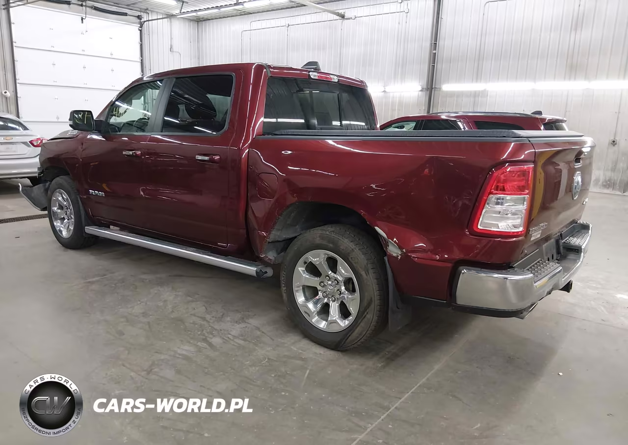 2019 Ram 1500 Big Horn-Lone Star 4X4 5'7 Box VIN:1C6SRFFT6KN709810 - 3