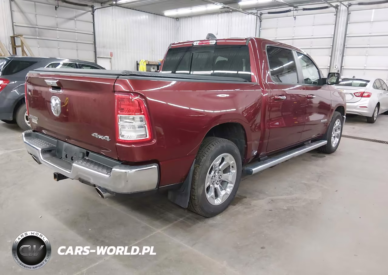 2019 Ram 1500 Big Horn-Lone Star 4X4 5'7 Box VIN:1C6SRFFT6KN709810 - 4