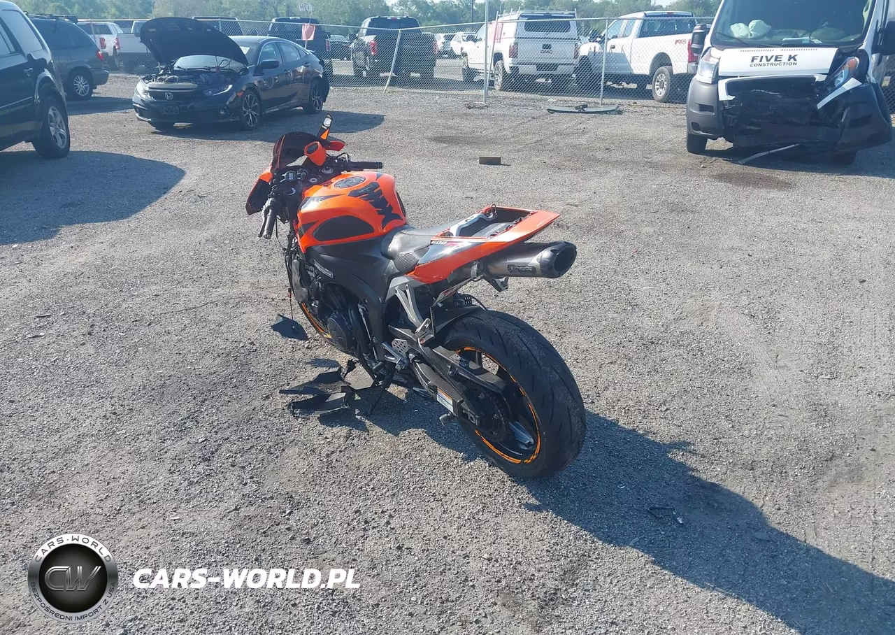 2008 Honda Cbr600 Rr VIN:JH2PC40078M100931 - 3