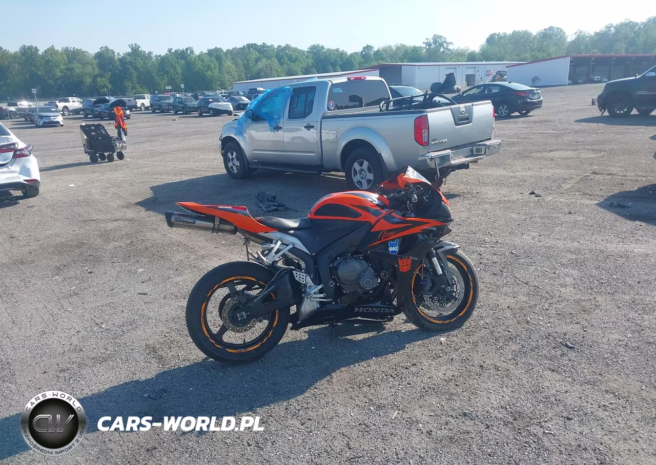 2008 Honda Cbr600 Rr VIN:JH2PC40078M100931 - 4