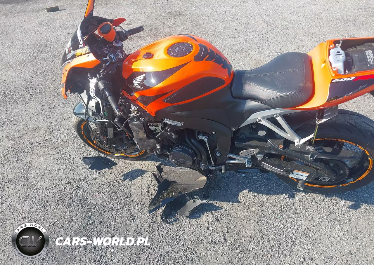 2008 Honda Cbr600 Rr VIN:JH2PC40078M100931 - 9