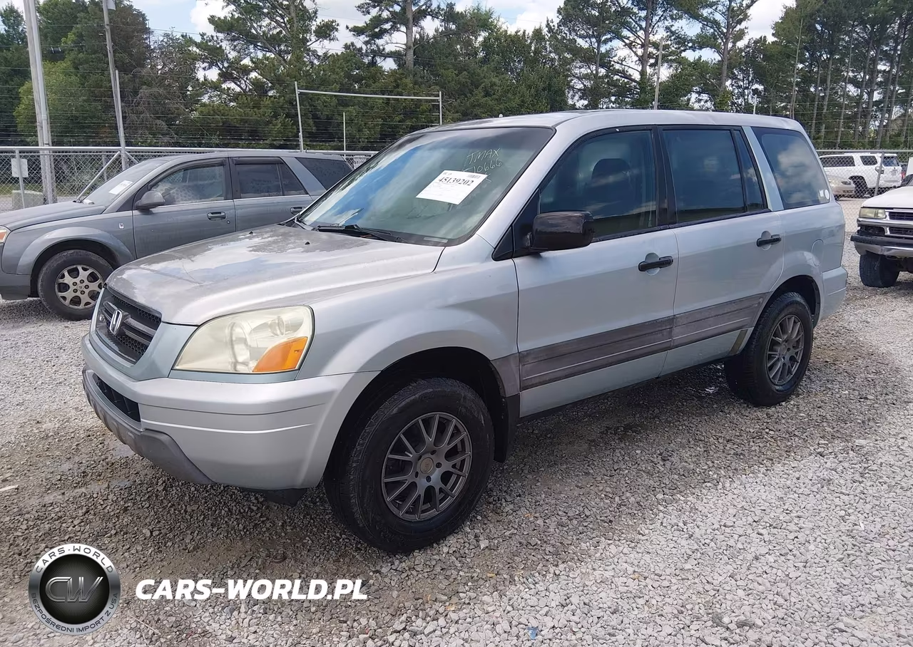 2003 Honda Pilot Lx VIN:2HKYF18103H510666 - 2