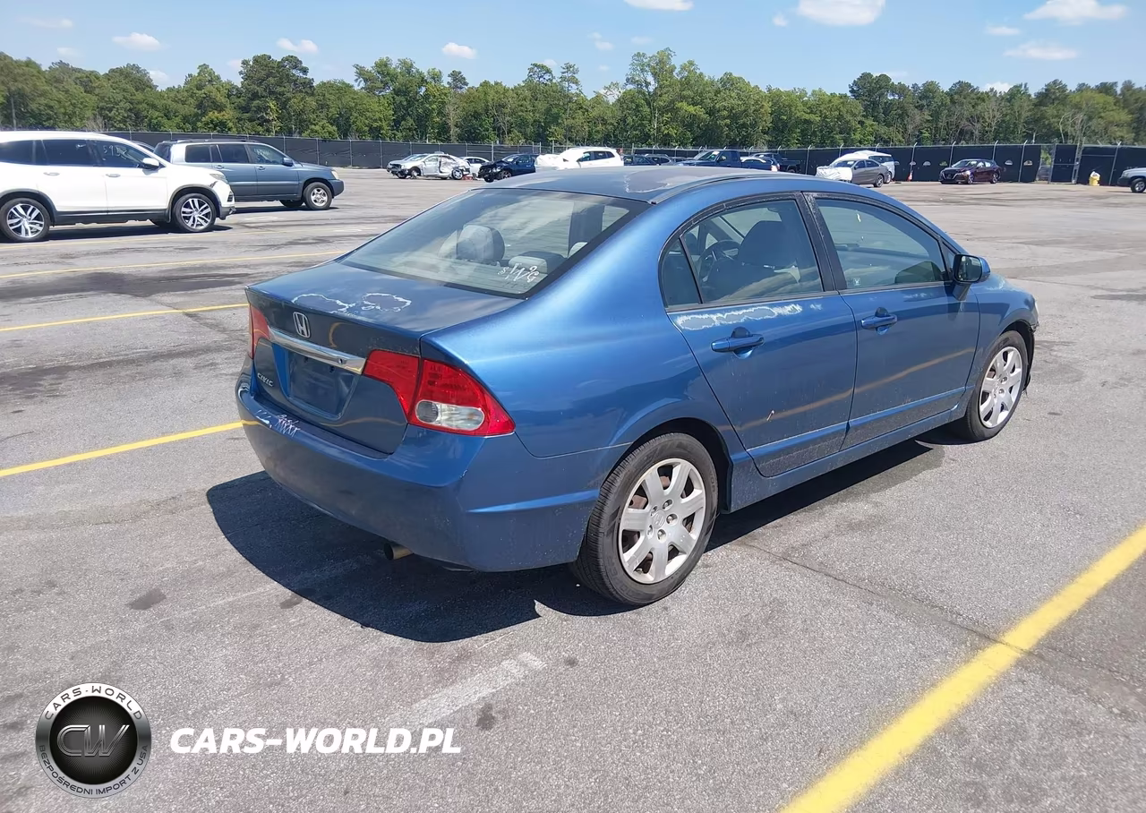 2009 Honda Civic Lx VIN:2HGFA16509H523724 - 4